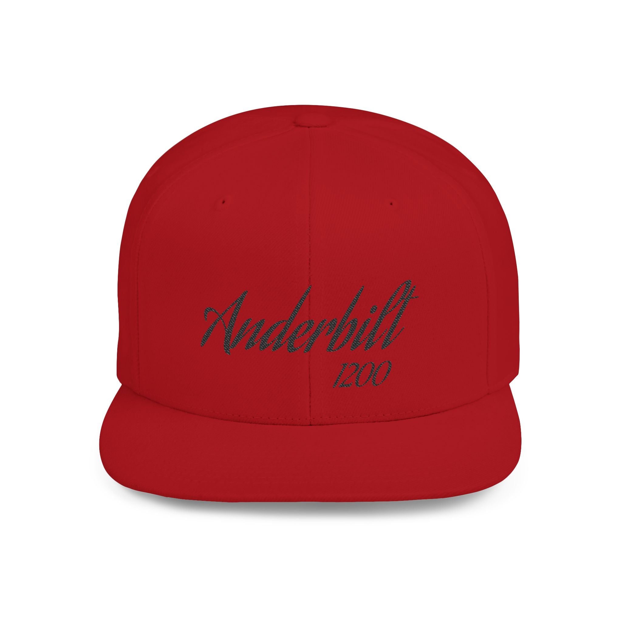 Anderbilt Script Flat Bill Snapback Hat