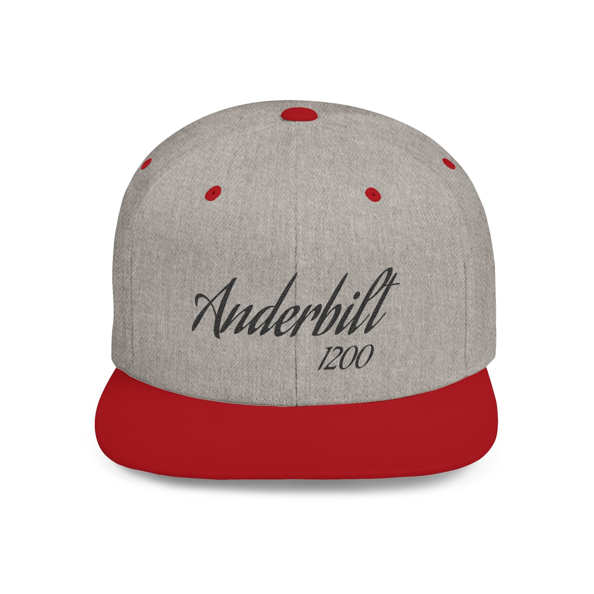 Anderbilt Script Flat Bill Snapback Hat
