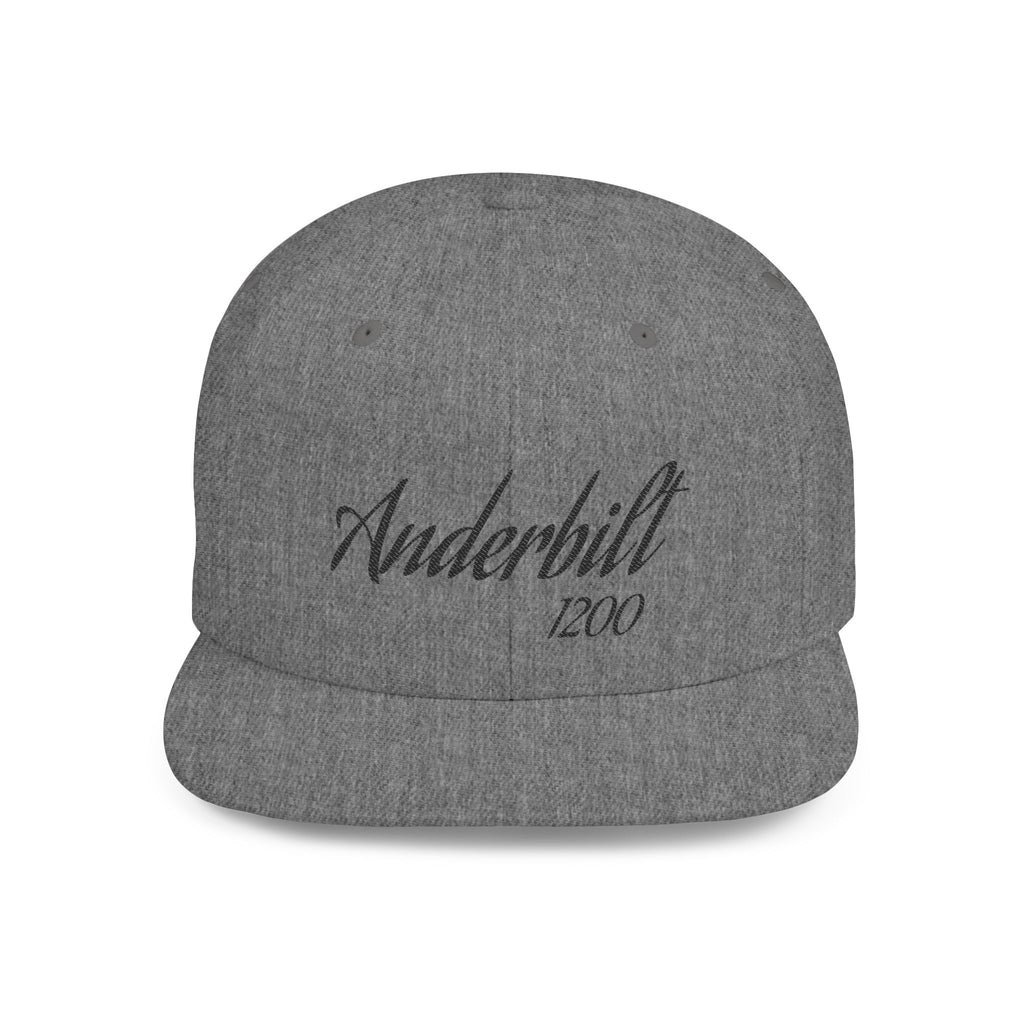 Anderbilt Script Flat Bill Snapback Hat