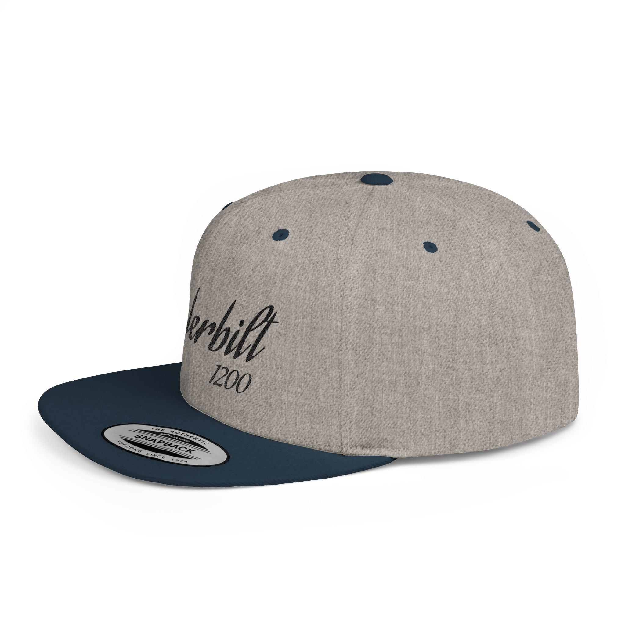 Anderbilt Script Flat Bill Snapback Hat